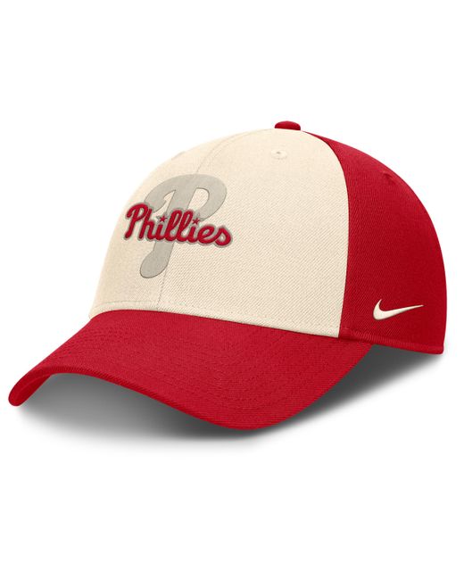 Nike Red Philadelphia Phillies Statement Club Dri-Fit Mlb Adjustable Hat for men