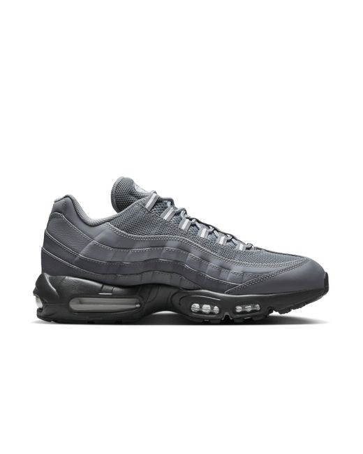 Nike Gray Air Max 95 Shoes for men