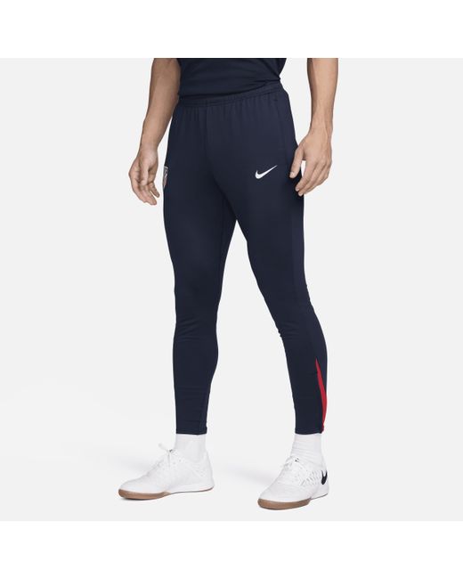 Nike Blue Usmnt Strike Dri-fit Soccer Knit Pants for men