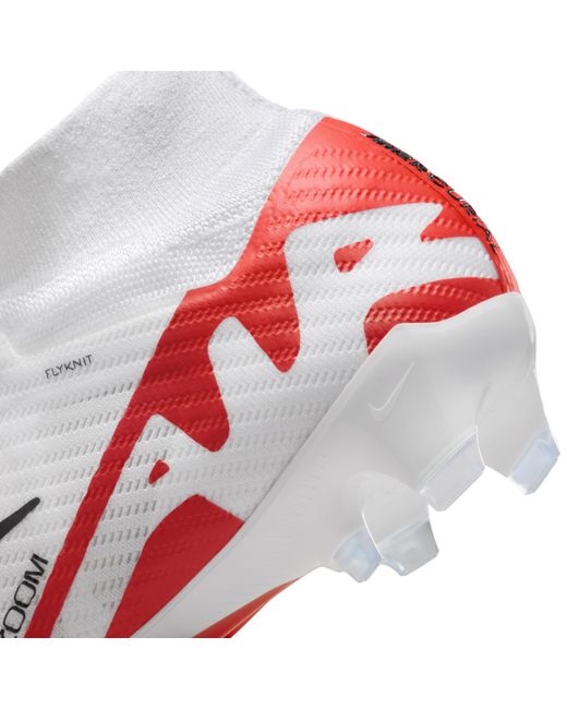 red mercurial soccer cleats