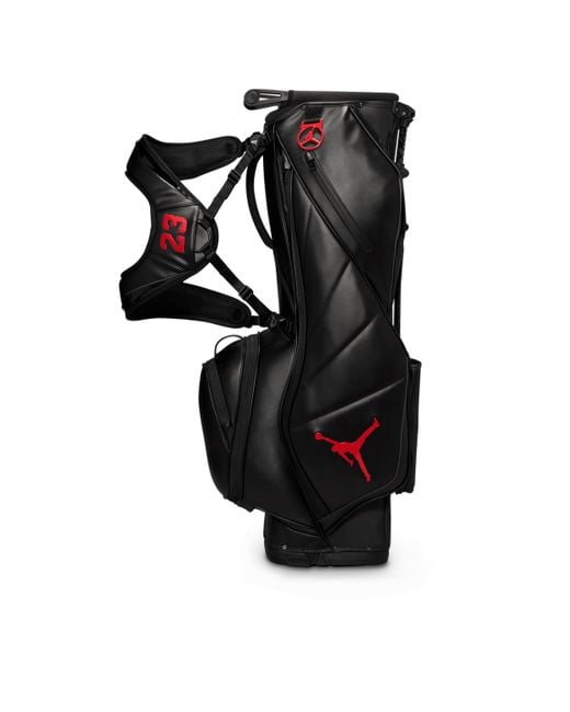 Nike Black Fade Away Luxe 6-Way Golf Bag for men