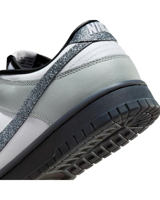 Nike Gray Dunk Low Lx Shoes