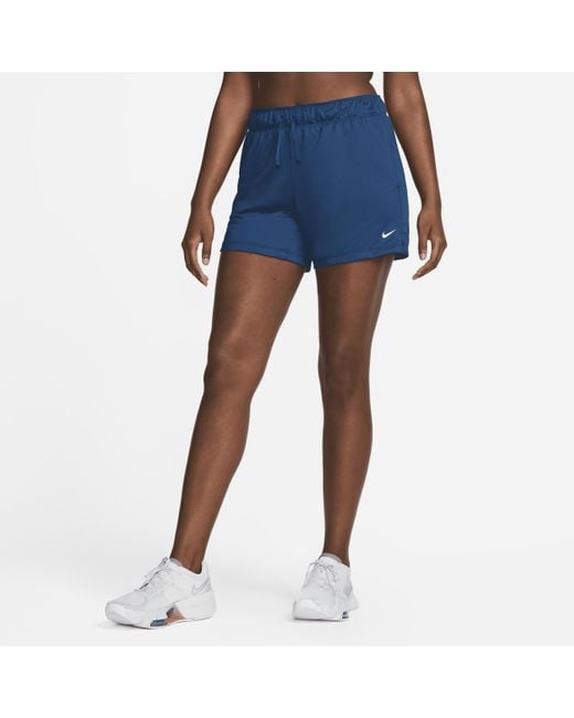 Nike Dri-fit Attack Training Shorts In Blue,