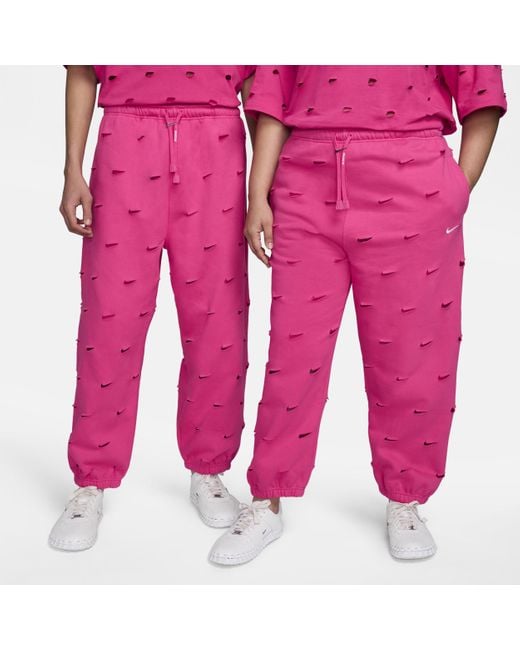 Nike Pink X Jacquemus Swoosh Trousers