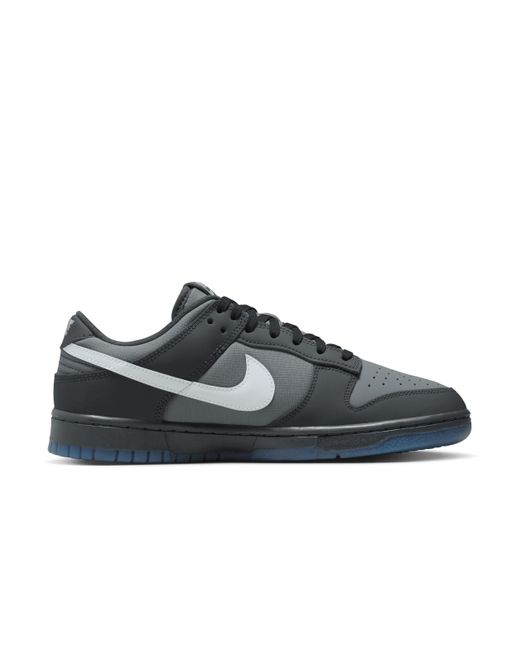 Nike Blue Dunk Low Shoes Leather for men