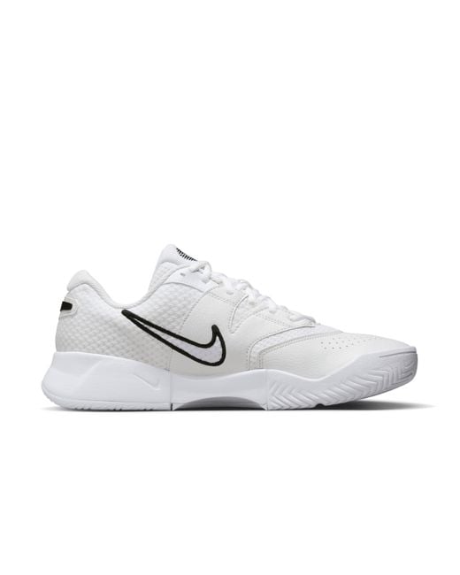 Scarpa da tennis court lite 4 di Nike in White da Uomo
