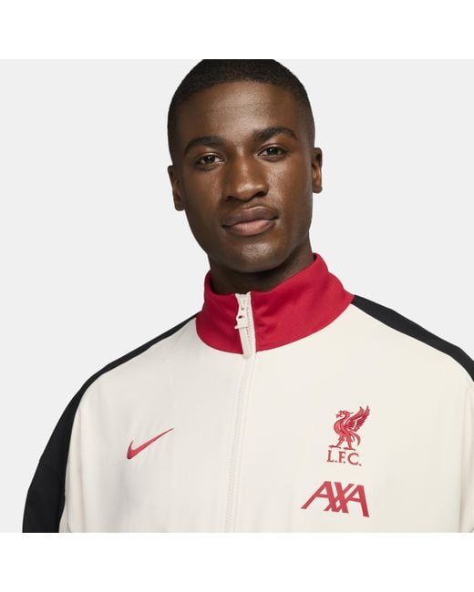Nike Red Liverpool F.c. Strike Dri-fit Football Jacket Polyester for men