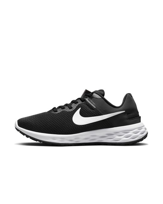Nike Black Revolution 6 Flyease Next Nature Easy On/off Road Running Shoes