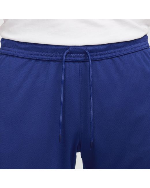 Nike Blue Croatia 2024/25 Stadium Home/away Dri-fit Football Replica Shorts for men