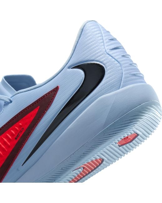 Nike Red Phantom 6 Low Academy Indoor Court Football Shoes for men