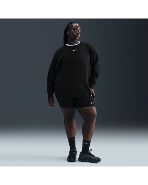 plus size nike crew neck