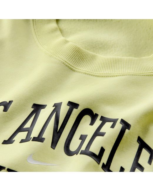Nike Natural Sportswear Phoenix Fleece Over-oversized Crew-neck Graphic Sweatshirt