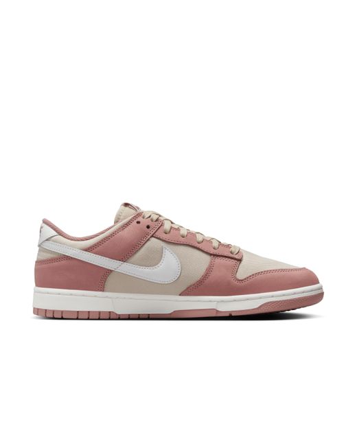 Nike Dunk Low Retro Premium Schoenen in het Pink voor heren