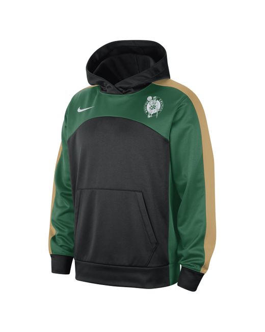Nike Green Boston Celtics Starting 5 Therma-fit Nba Graphic Hoodie Polyester for men