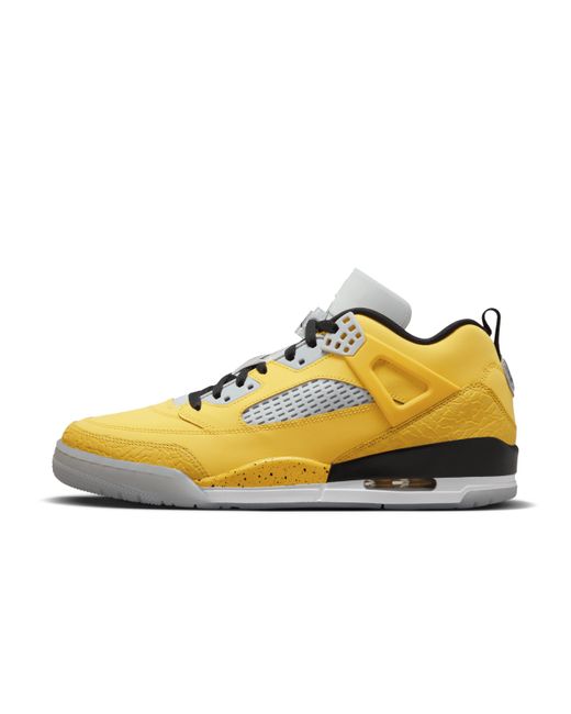 Nike Yellow Jordan Spizike Low Shoes for men