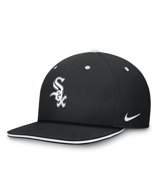 Nike Black Chicago White Sox Primetime Pro Dri-fit Mlb Adjustable Hat for men