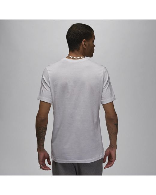 Nike M Jm Stack Ss Crew T-shirts in het Gray voor heren