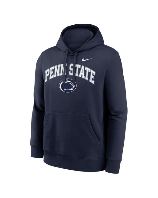 Nike Blue Penn State Arch College Pullover Hoodie for men