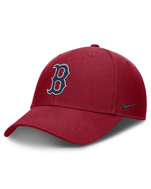 Nike Boston Red Sox Evergreen Club Dri-fit Mlb Adjustable Hat for men