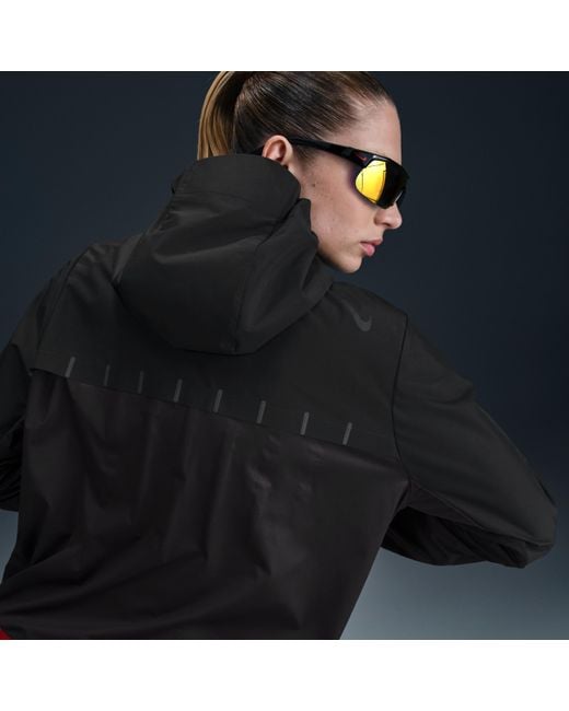 Nike Blue Aeroswift Aerogami Storm-Fit Running Jacket