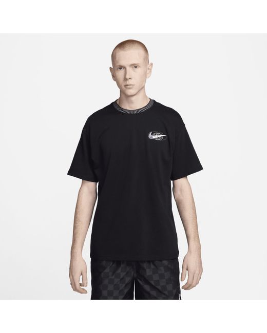 Nike Black Sportswear Max90 T-shirt Cotton for men