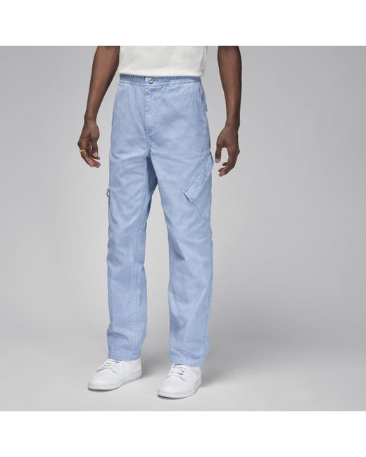 Nike Blue Essentials Chicago Washed Pants for men