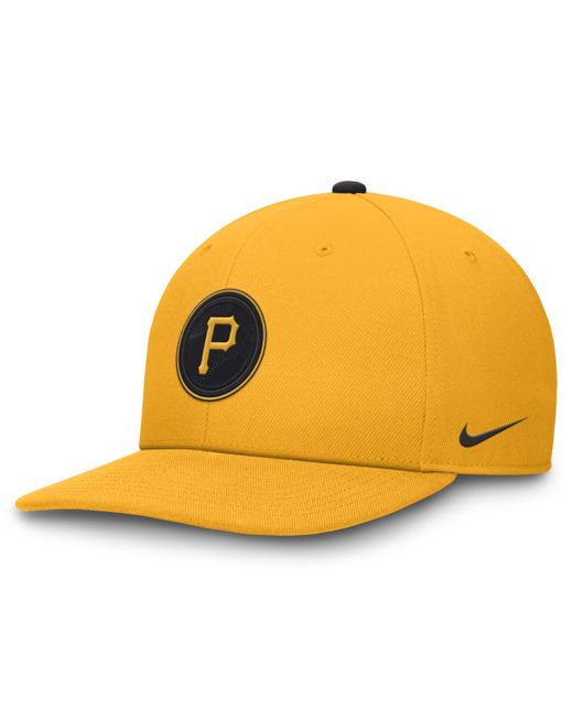 Nike Yellow Pittsburgh Pirates City Connect Pro Dri-fit Mlb Adjustable Hat for men