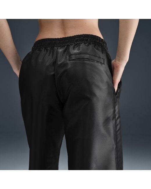 Nike Black Sportswear Windrunner Shine Trousers