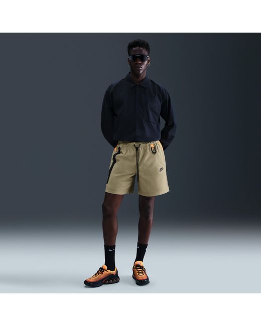 Nike Blue Tech Woven Shorts for men