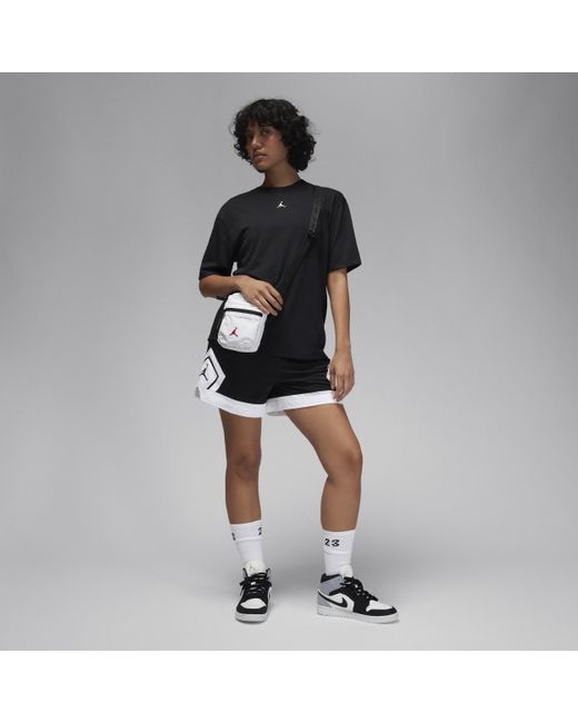 Nike Black Sport Diamond Short-sleeve Top