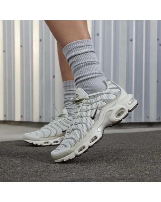 Nike Gray Air Max Plus Shoes