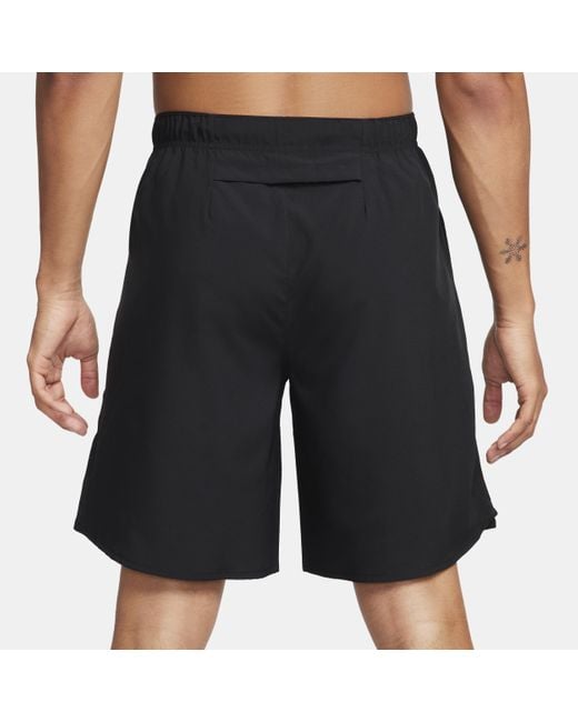 Nike Black Challenger Dri-fit 23cm (approx.) Unlined Running Shorts Polyester for men