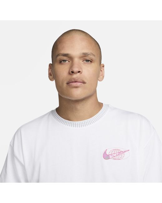T-shirt max90 sportswear di Nike in White da Uomo