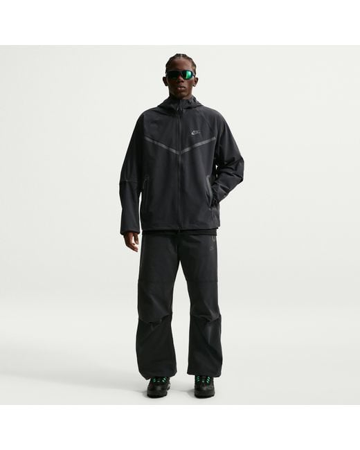 Nike Black Tech Woven Jacket for men