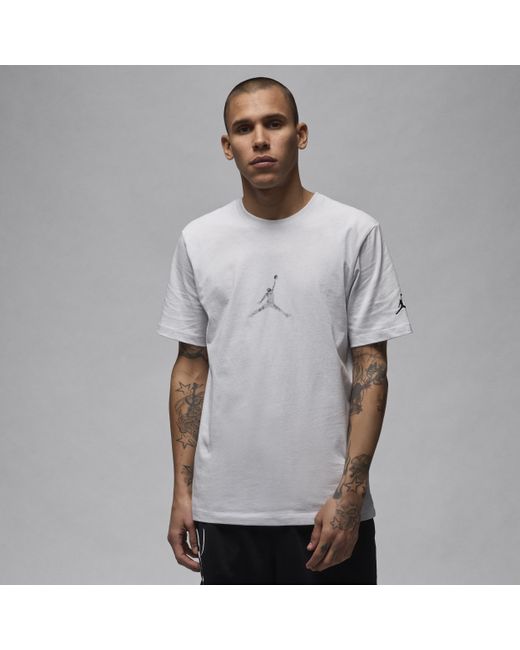Nike Gray Jordan Flight Mvp T-shirt for men