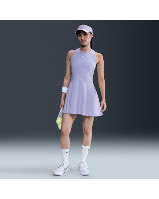 Nike Blue Victory Dri-Fit Tennis Dress
