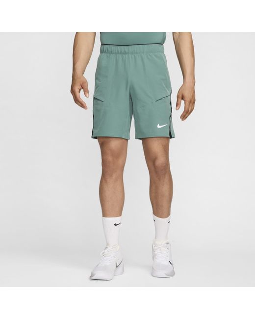 Nike Blue Court Advantage 9" Tennis Shorts for men