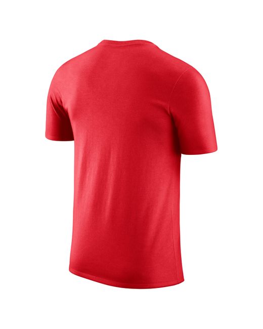 Nike Chicago Bulls Courtside Nba Herenshirt in het Red voor heren