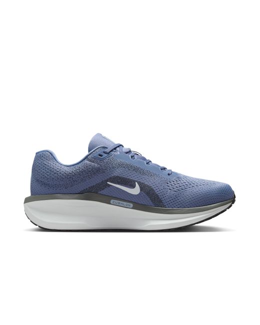 Nike Blue Winflo 11 Road Running Shoes (Extra Wide) for men