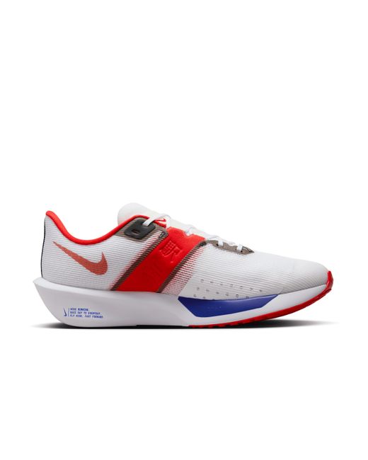 Nike White Zoom Rival Fly 4 Road Racing Shoes for men