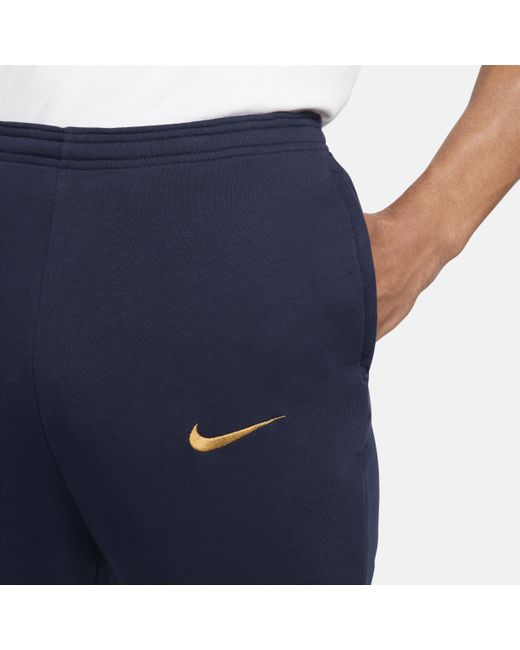 Nike Blue Paris Saint-germain Football French Terry Pants Polyester for men