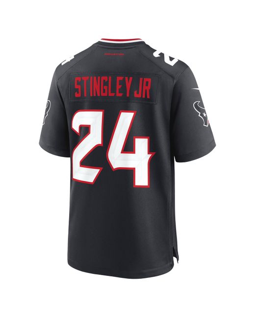 Nike Black Derek Stingley Jr. Houston Texans Nfl Game Football Jersey for men