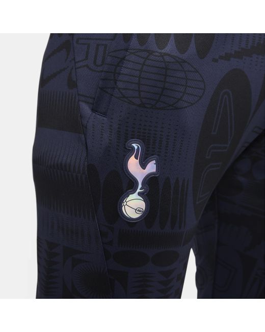 Nike Blue Tottenham Hotspur Strike Dri-fit Football Pants 50% Recycled Polyester for men