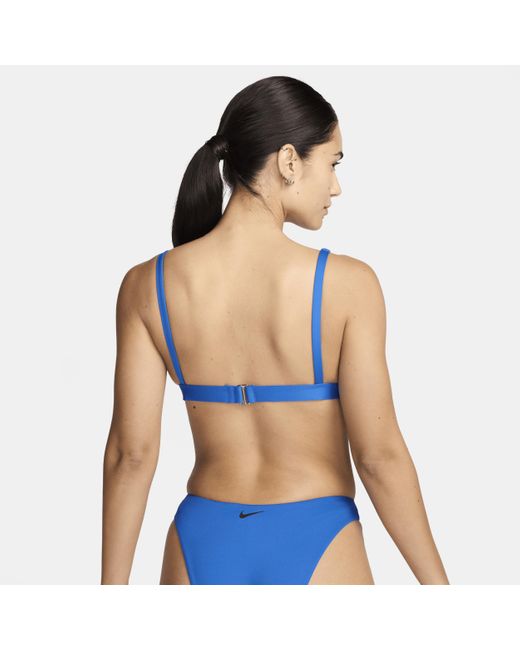 Nike Blue Swim Essential Bikini Bralette