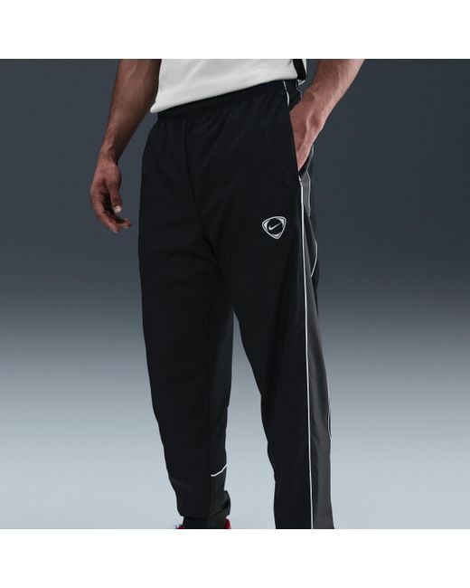 Nike Blue Academy+ Repel Soccer Woven Pants for men