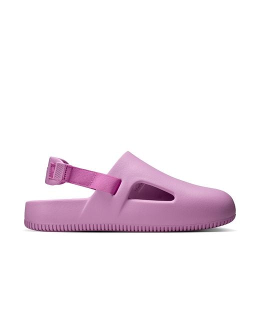Nike Pink Calm Mules