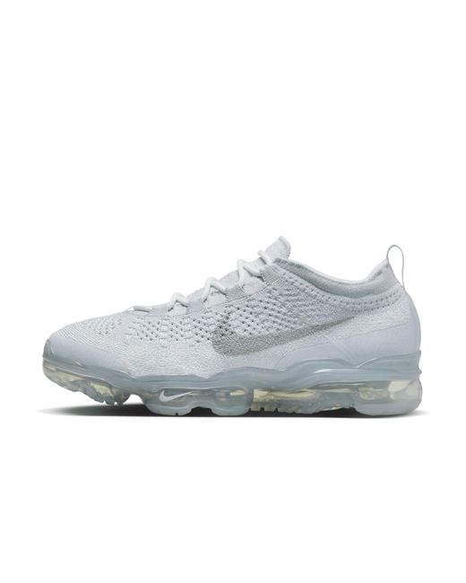 Nike Gray Air Vapormax 2023 Flyknit Shoes for men