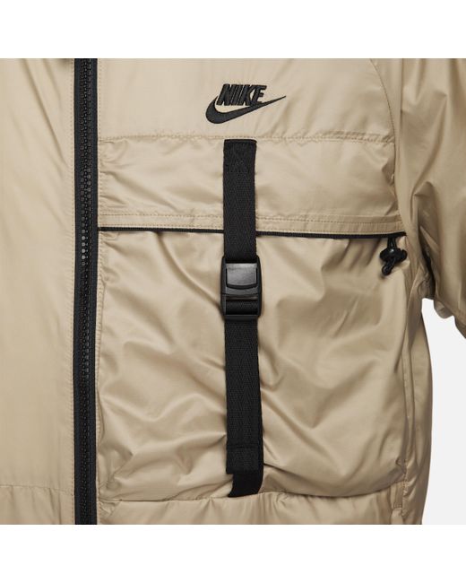 Nike Sportswear Tech Woven Opvouwbaar N24 Jack Met Voering in het Natural voor heren