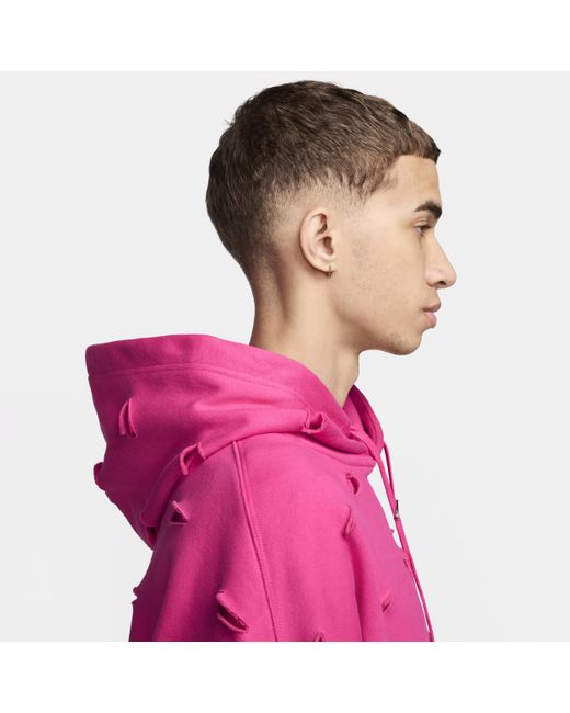 Nike Pink X Jacquemus Swoosh Hoodie Polyester