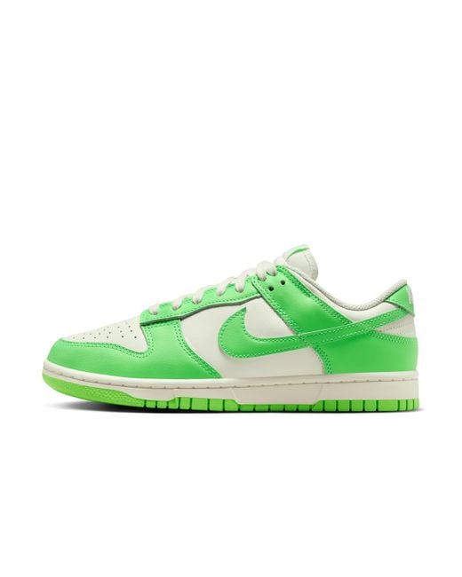 Nike Green Dunk Low Shoes